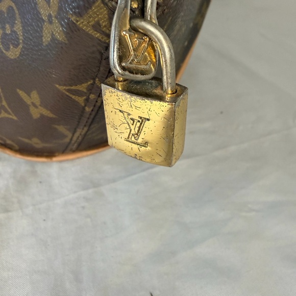 Louis Vuitton Ellipse PM Monogram Authentic Repair Project Interior Damage - Picture 15 of 16